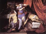 TINTORETTO, Jacopo Judith and Holofernes ar USA oil painting artist